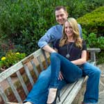 Daveland Bob and Renee engagement session photo at Balboa Park