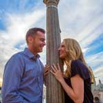 Daveland Bob and Renee engagement session photo at Balboa Park