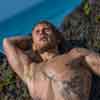 Vince Ramos at Zuma Beach in Malibu, California, June 2015