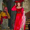 Disneyland Pirates of the Caribbean Red headed wench at Wench Auction, December 2006