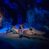 Grotto in Pirates of the Caribbean Disneyland attraction, February 2013