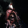 Skeleton in Pirates of the Caribbean attraction, December 2009