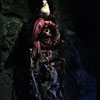 Skeleton in Pirates of the Caribbean attraction, December 2010