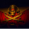 Jolly Roger in Disneyland Pirates of the Caribbean attraction photo, February 2013