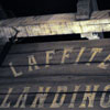 Pirates of the Caribbean attraction Laffite's Landing Sign, December 2009