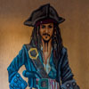 Disneyland Pirates of the Caribbean attraction queue photo, January 2013