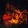 Pirates of the Caribbean burning city photo, February 2011