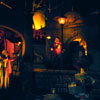 Pirates of the Caribbean burning city photo, May 2011