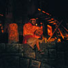 Pirates of the Caribbean burning city photo, October 2010