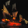 Disneyland Pirate Ship Attack, April 2009