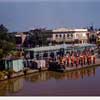 Rivers of America with Disneyland Band photo, April 1958