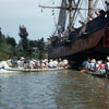 Disneyland Rivers of America Indian Canoe photo, August 1959