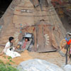 Disneyland Frontierland Indian Settlement, May 2008