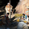 Disneyland Frontierland Indian Settlement, August 2008