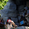 Disneyland Rivers of America Indian Settlement, August 2009