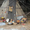 Disneyland Rivers of America Indian Settlement, October 2010