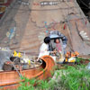 Disneyland Frontierland Indian Settlement, December 2008