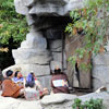 Disneyland Frontierland Indian Settlement, December 2008