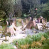 Disneyland Rivers of America Indian Settlement photo, October 1964