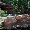 Returning to dock on the Rivers of America, September 2010