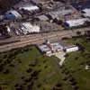 Aerial view of Holy Cross Cemetery in San Diego, March 2014