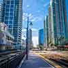 Santa Fe Train station/trolley tracks, downtown San Diego, March 2023 photo