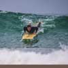 Surfing at Tourmaline Surf Park in La Jolla, June 2017