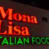 Mona Lisa restaurant in Little Italy, November 2019