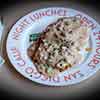 Biscuits and gravy, Lafayette Hotel and Club Beginner's Diner, San Diego, September 2023