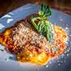 Ravioli with bolognese sauce, Il Posto restaurant, South Park neighborhood, San Diego, May 2024