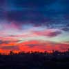 Balboa Park sunset in San Diego December 2013