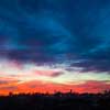 Balboa Park sunset in San Diego photo, December 2013