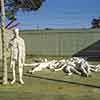 Prisoner of War art piece outside Legion of Honor in San Francisco, March 2004