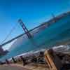 View of Golden Gate Bridge from Fort Point, May 2018