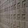 Concrete Block detail at UCSB Art Museum June 2006