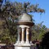 Monument in Bonaventure Cemetery March 2007