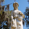 Monument in Bonaventure Cemetery March 2007