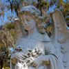 Monument in Bonaventure Cemetery March 2007