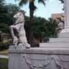 Vintage Savannah Georgia Chippewa Square photo