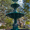 Lafayette Square in Savannah, Georgia photo, November 2012