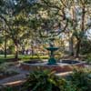 Lafayette Square in Savannah, Georgia November 2013