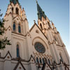 St. John's Cathedral in Lafayette Square in Savannah, Georgia photo, November 2012