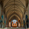 St. John's Cathedral in Lafayette Square in Savannah, Georgia photo, November 2012