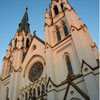 St. John's Cathedral in Lafayette Square in Savannah, Georgia photo, November 2012