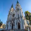 St. John's Cathedral in Lafayette Square in Savannah, Georgia photo, November 2013