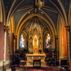 St. John's Cathedral in Lafayette Square in Savannah, Georgia, October 2009