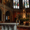 St. John's Cathedral in Lafayette Square in Savannah, Georgia, October 2009