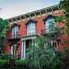 Mercer House in Monterey Square in Savannah Georgia photo, November 2012