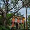 Mercer House in Monterey Square in Savannah Georgia photo, November 2013