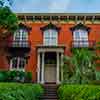 Mercer House in Monterey Square in Savannah Georgia photo, November 2013